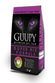 Guupy Super Mix Yetişkin Kedi Maması Tavuklu 1 kg